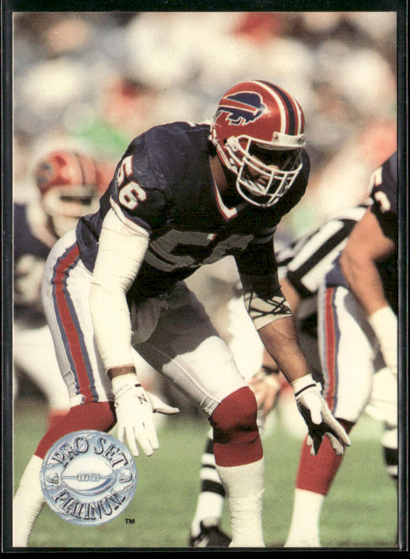 Darryl Talley 1991 Pro Set Platinum #6 Buffalo Bills