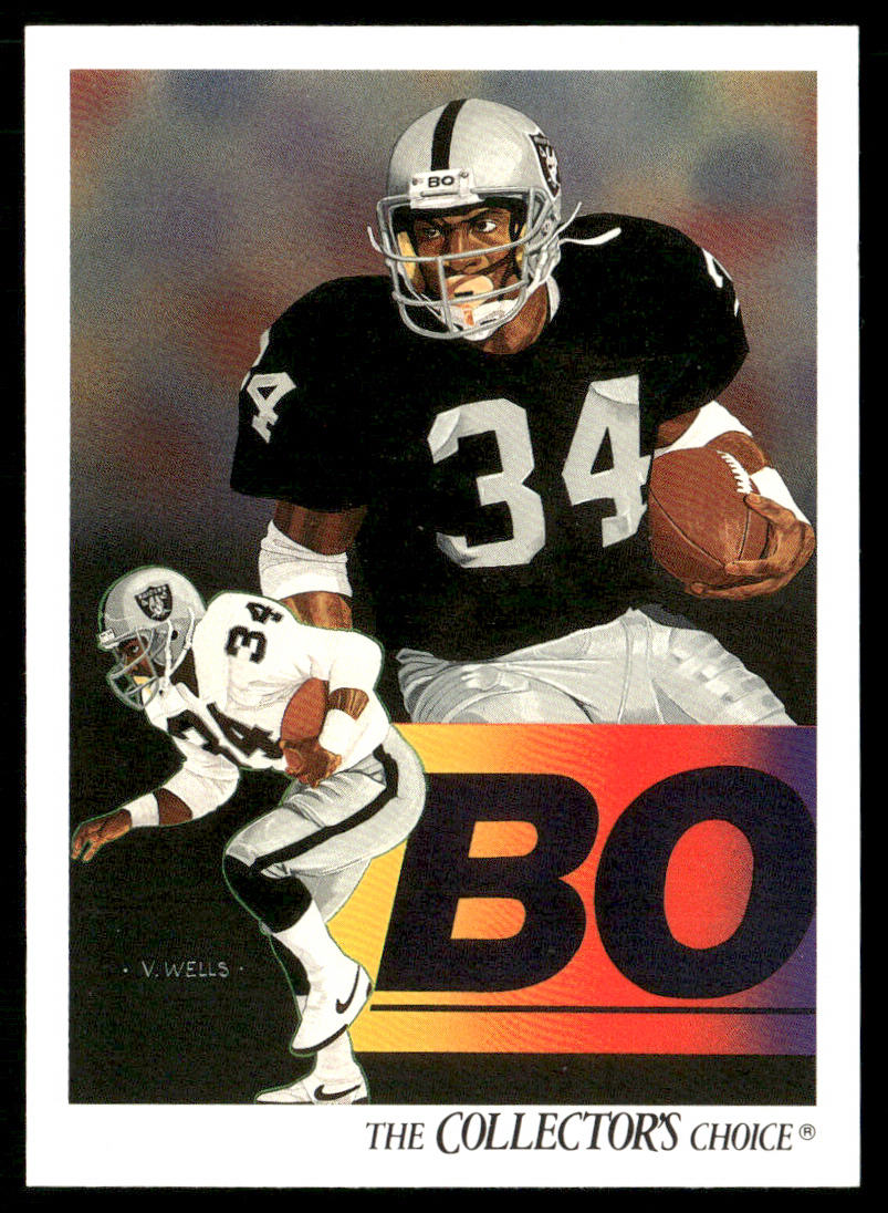 Bo Jackson 1991 Upper Deck #93c Los Angeles Raiders