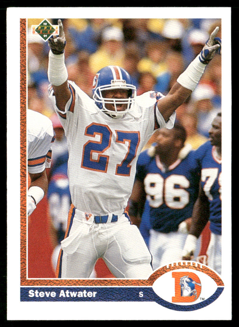 Steve Atwater 1991 Upper Deck #144 Denver Broncos