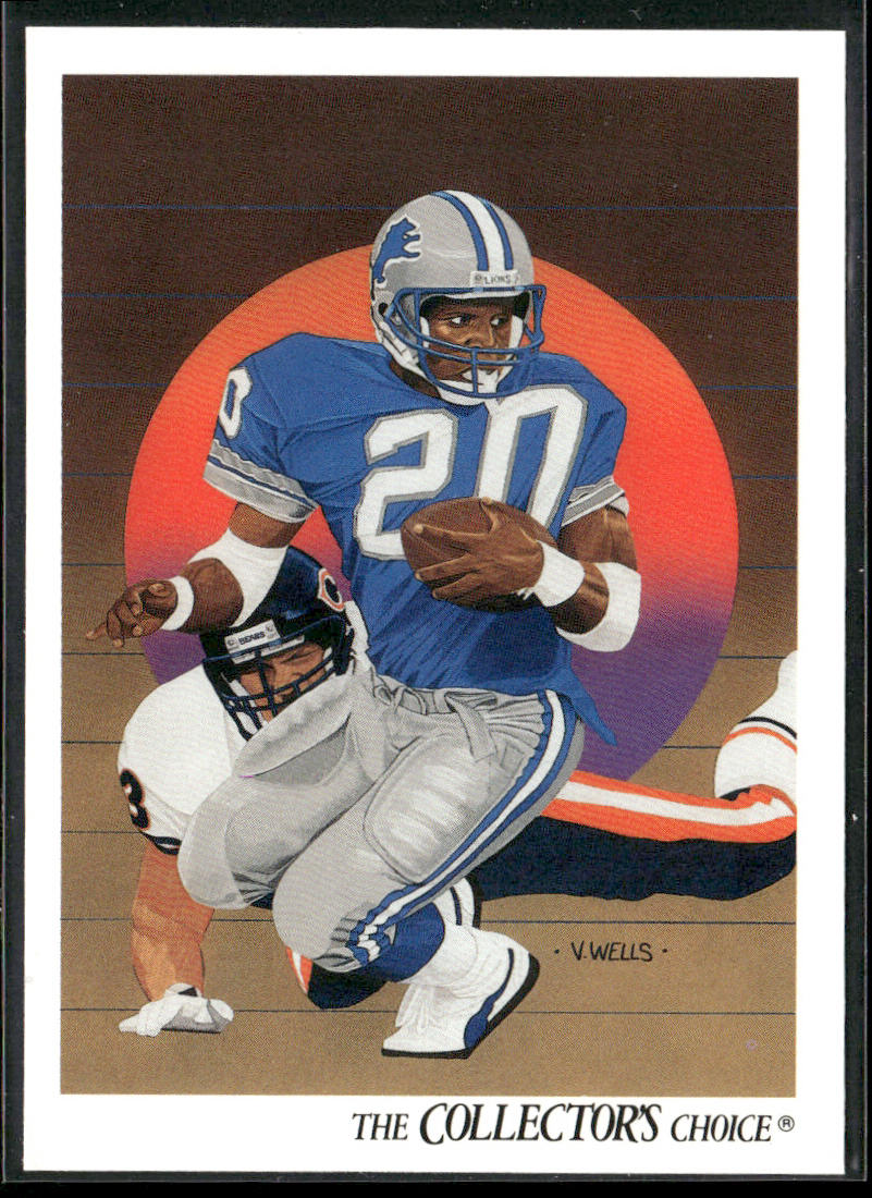Barry Sanders 1991 Upper Deck #89b Detroit Lions