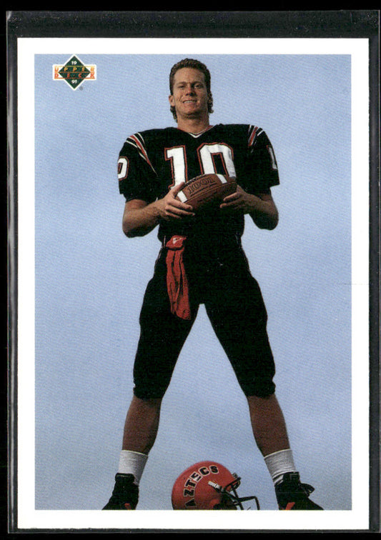 Star Rookie Checklist (Dan McGwire) 1991 Upper Deck #1b Seattle Seahawks