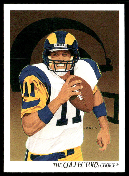 Jim Everett 1991 Upper Deck #94b Los Angeles Rams front