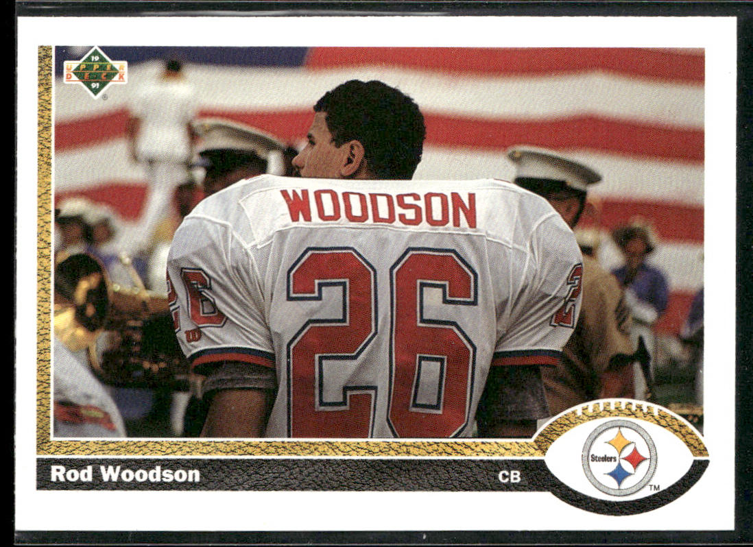 Rod Woodson 1991 Upper Deck #111c Pittsburgh Steelers