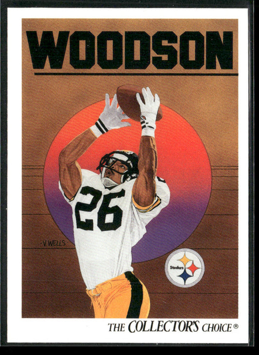 Rod Woodson 1991 Upper Deck #98c Pittsburgh Steelers