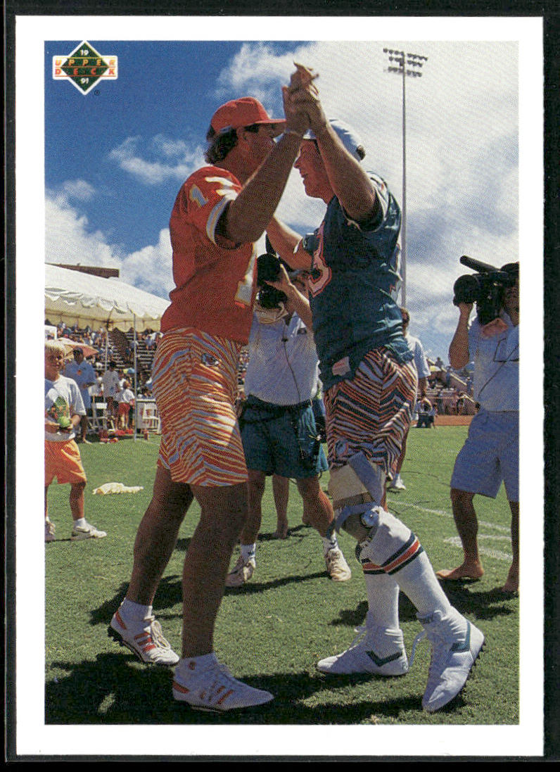 Dan Marino / Steve DeBerg TMVP 1991 Upper Deck #450