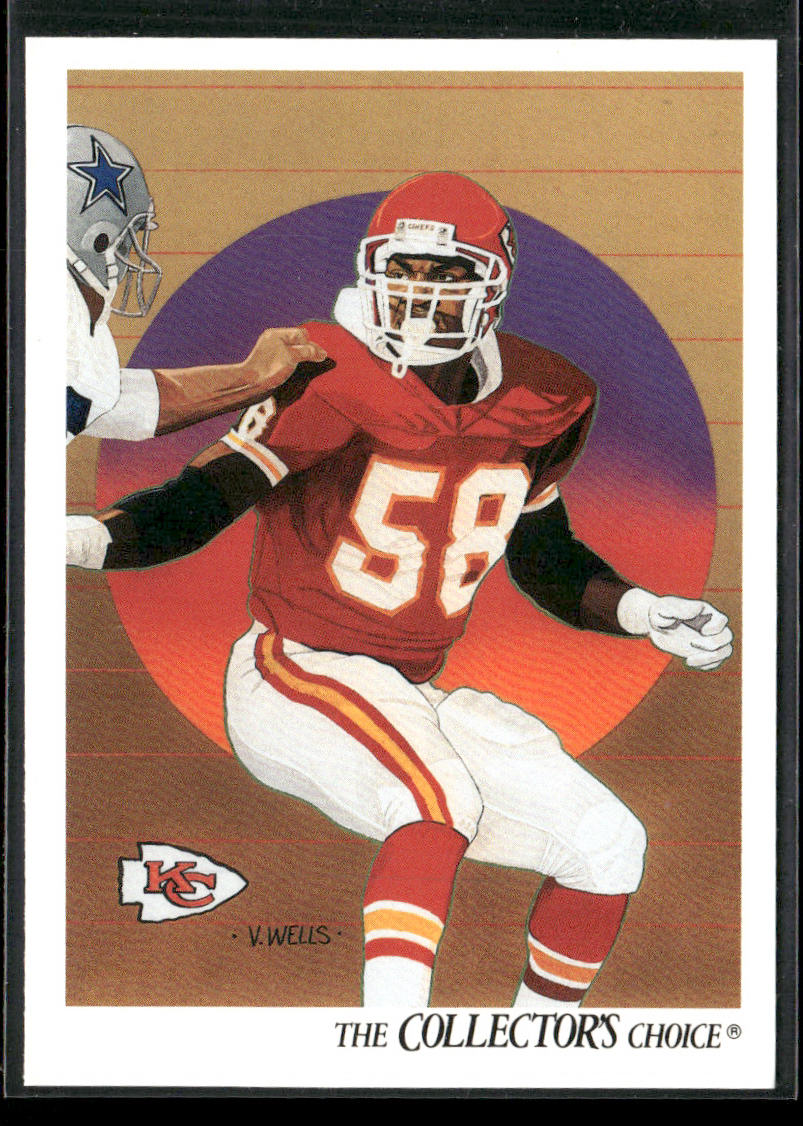 Derrick Thomas 1991 Upper Deck #80 Kansas City Chiefs front