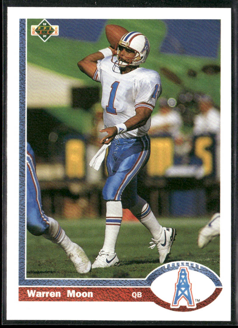 Warren Moon 1991 Upper Deck #256 Houston Oilers