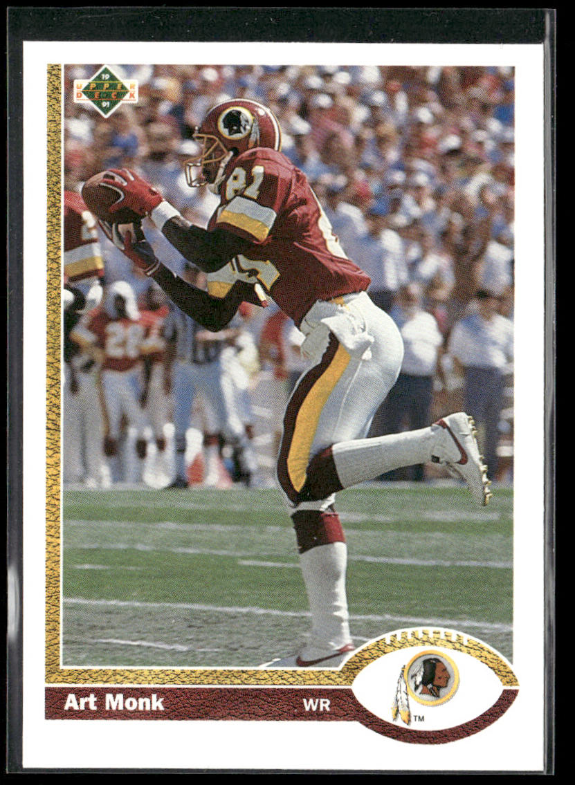 Art Monk 1991 Upper Deck #123 Washington Redskins