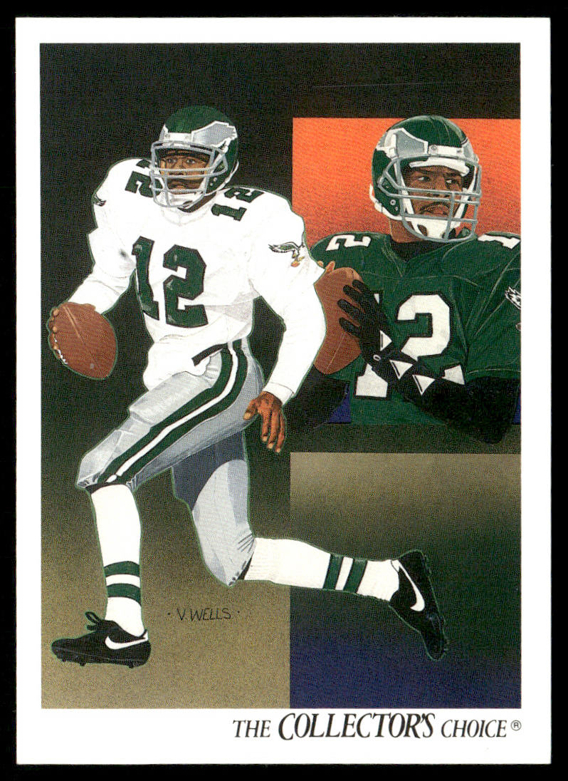 Randall Cunningham 1991 Upper Deck #84c Philadelphia Eagles front