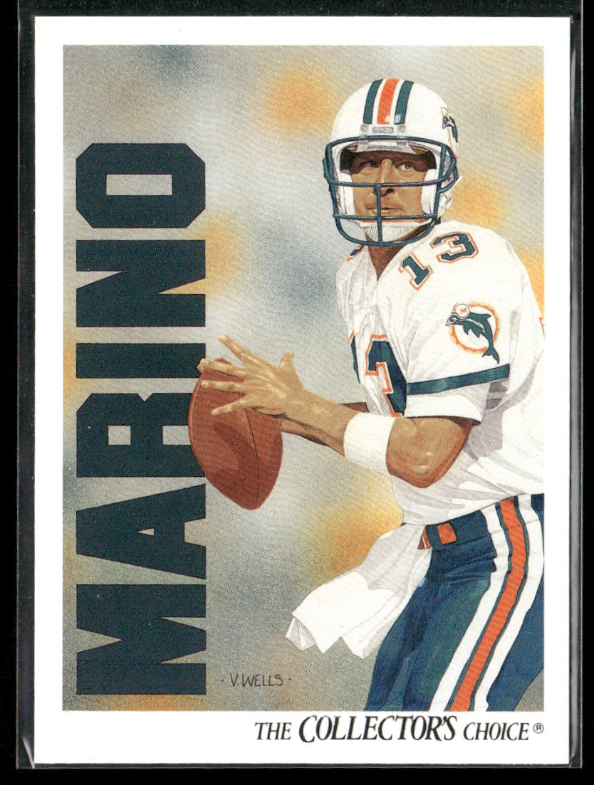 Dan Marino 1991 Upper Deck #83 Miami Dolphins front