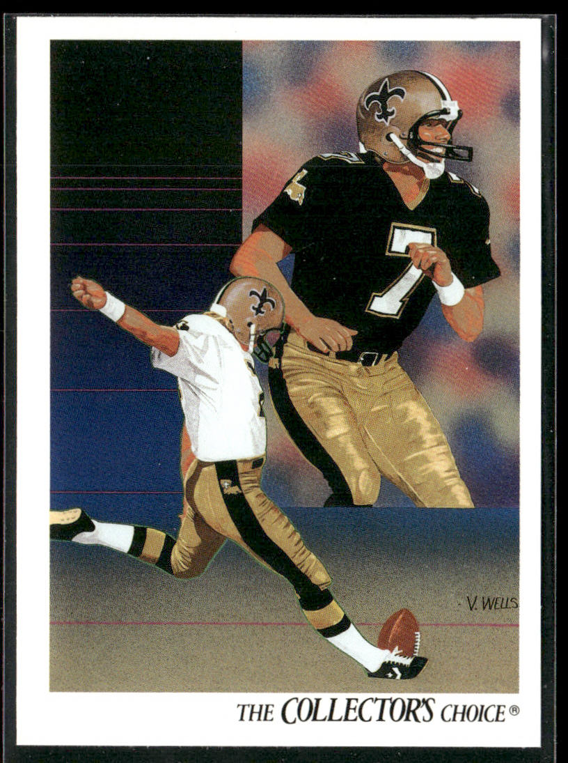 Morten Andersen 1991 Upper Deck #96 New Orleans Saints front