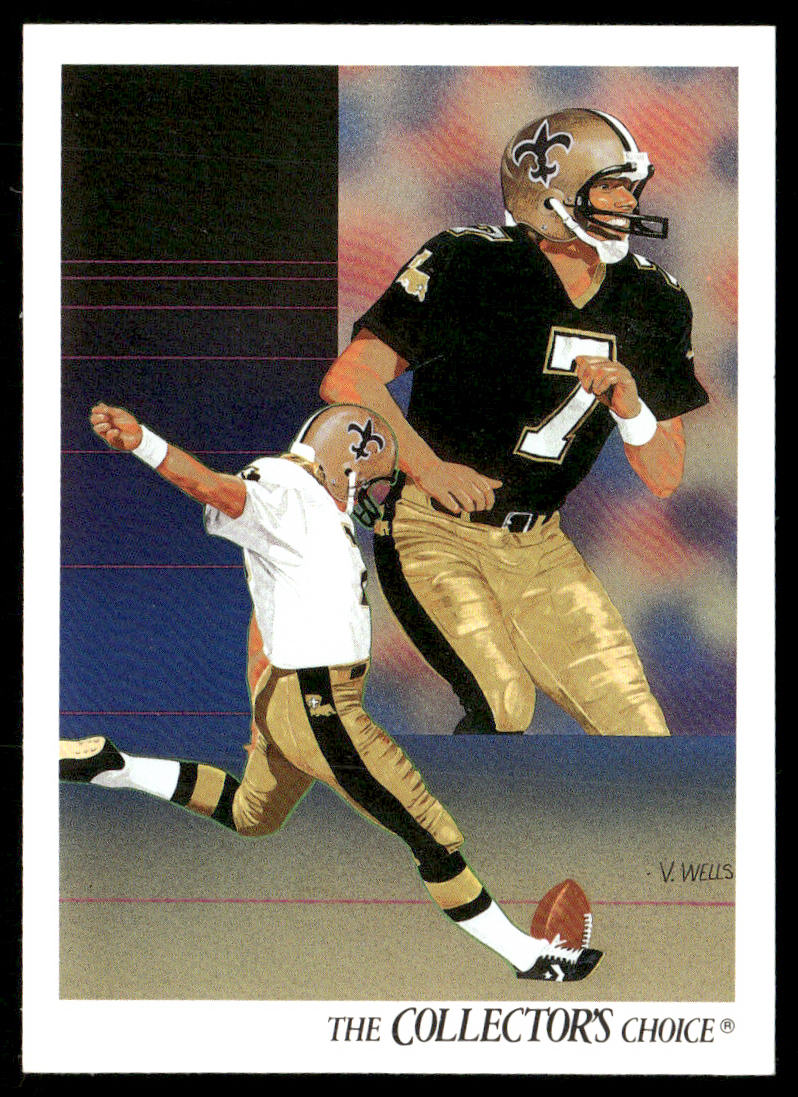 Morten Andersen 1991 Upper Deck #96 New Orleans Saints front