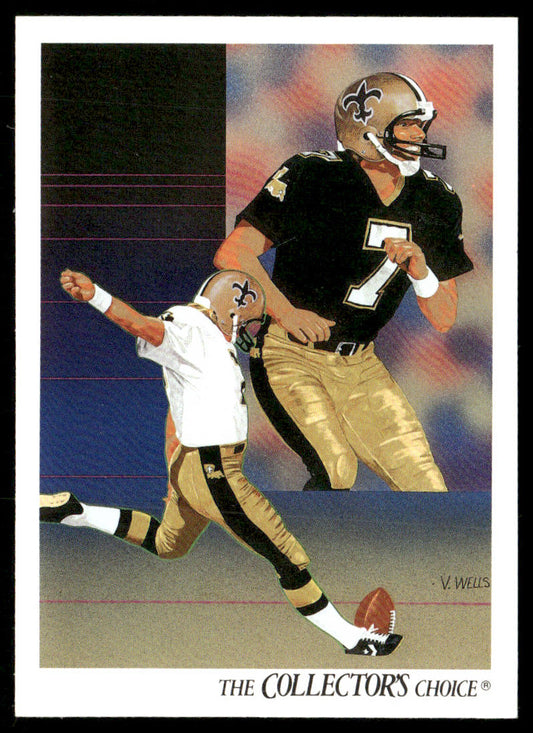 Morten Andersen 1991 Upper Deck #96 New Orleans Saints front