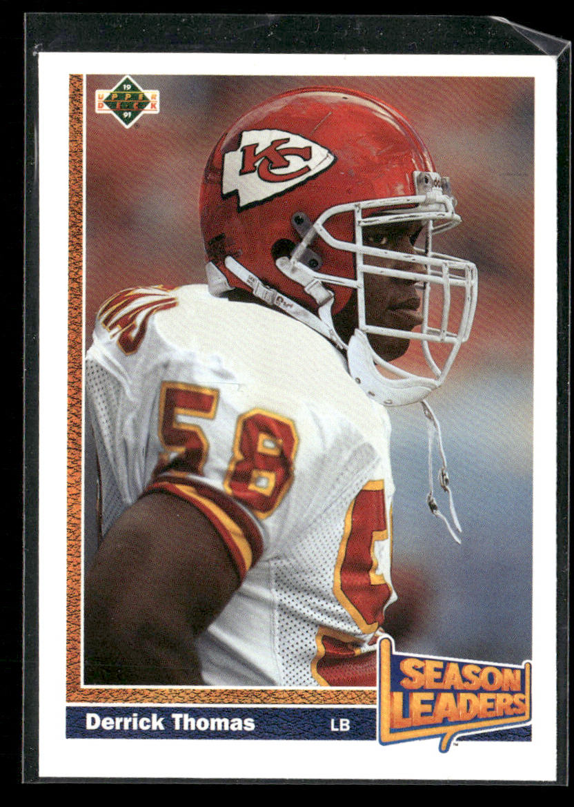 Derrick Thomas 1991 Upper Deck #404 Kansas City Chiefs