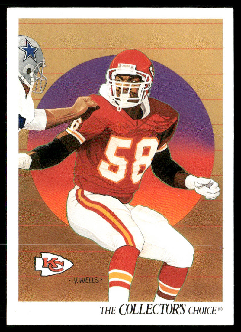 Derrick Thomas 1991 Upper Deck #80 Kansas City Chiefs front