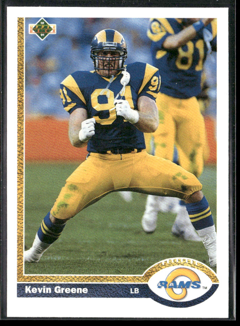 Kevin Greene 1991 Upper Deck #162 Los Angeles Rams