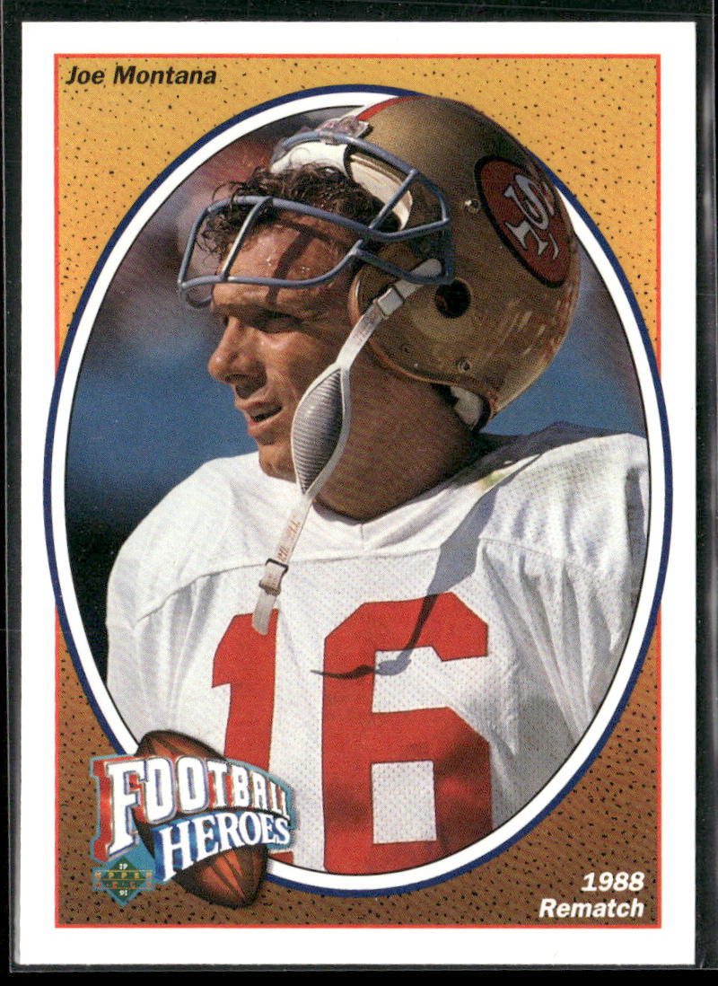 Joe Montana 1991 Upper Deck Football Heroes: Joe Montana #5 San Francisco 49ers
