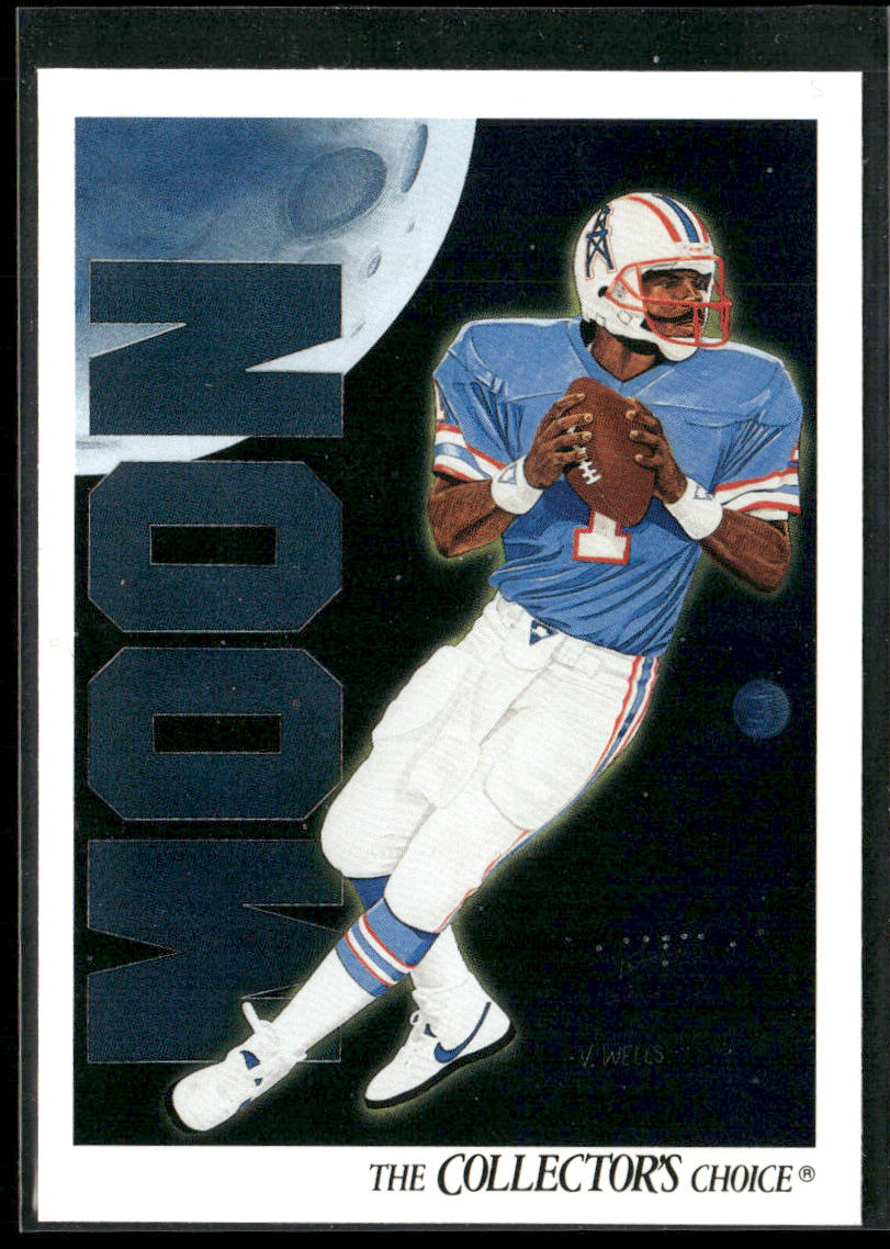 Warren Moon 1991 Upper Deck #90b Houston Oilers front