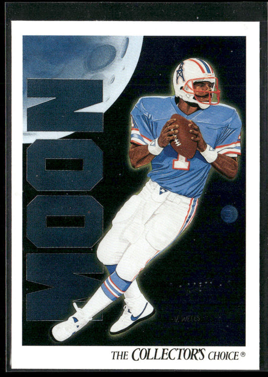 Warren Moon 1991 Upper Deck #90b Houston Oilers front