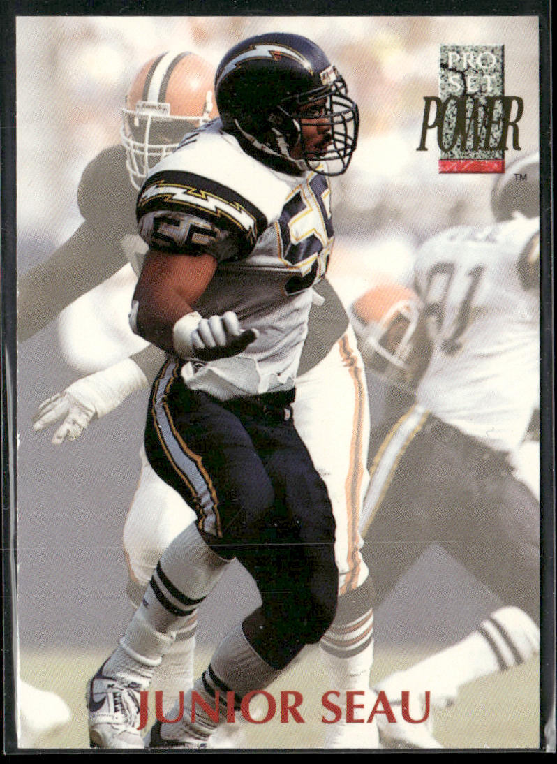 Junior Seau 1992 Pro Set Power #55 San Diego Chargers