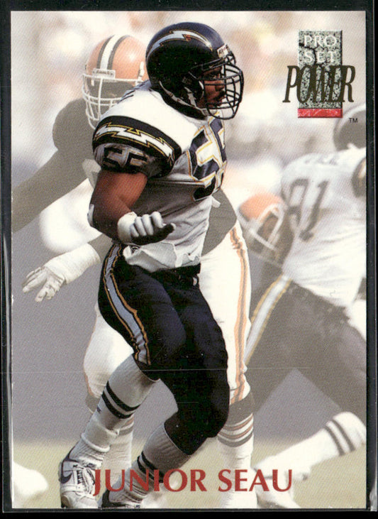 Junior Seau 1992 Pro Set Power #55 San Diego Chargers
