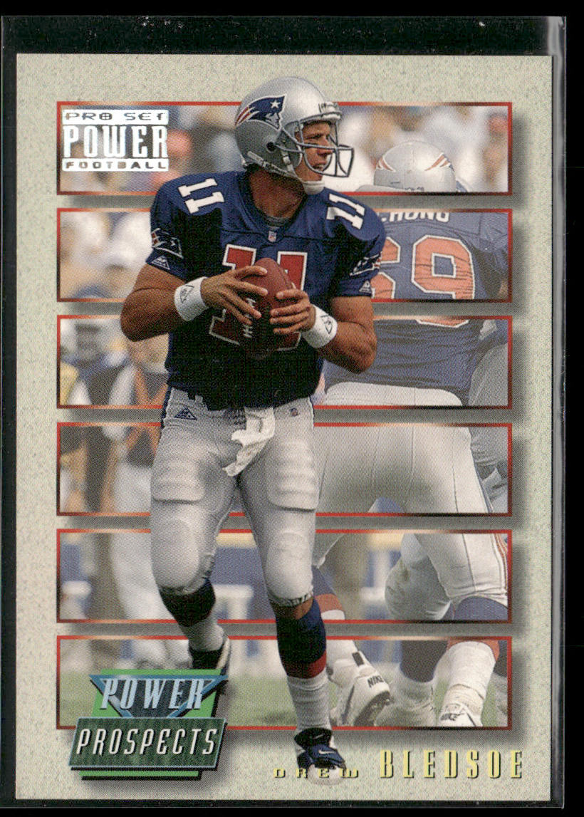 Drew Bledsoe 1993 Pro Set Power Update - Power Prospects #PP1 Patriots