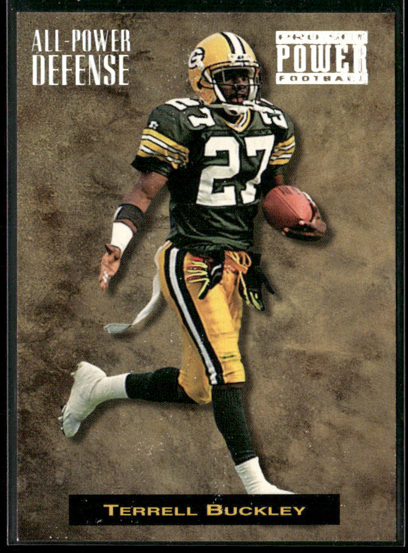 Terrell Buckley 1993 Pro Set Power All-Power Defense #APD21 Green Bay Packers