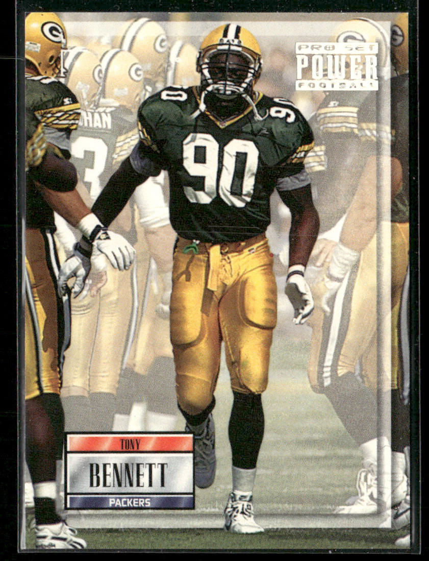 Tony Bennett 1993 Pro Set Power #90 Green Bay Packers