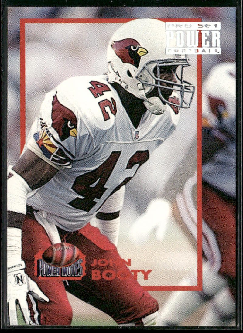 John Booty 1993 Pro Set Power Power Moves #PM35 Phoenix Cardinals