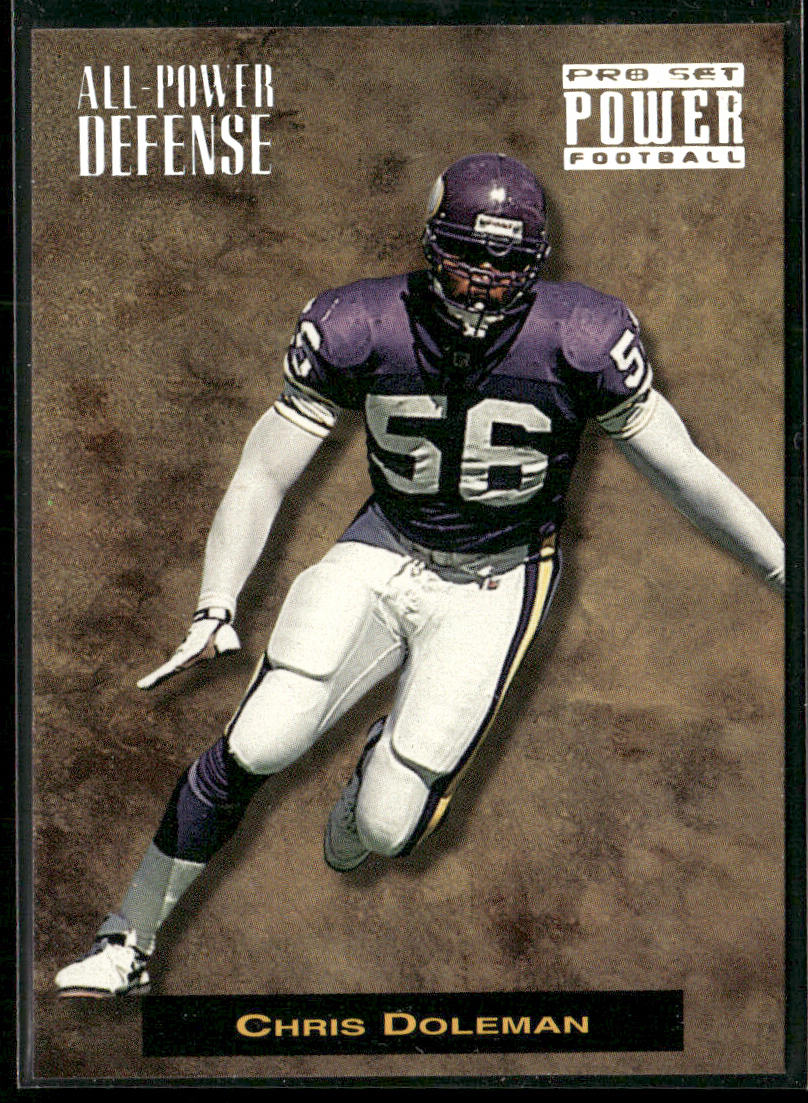 Chris Doleman 1993 Pro Set Power All-Power Defense #APD14 Minnesota Vikings