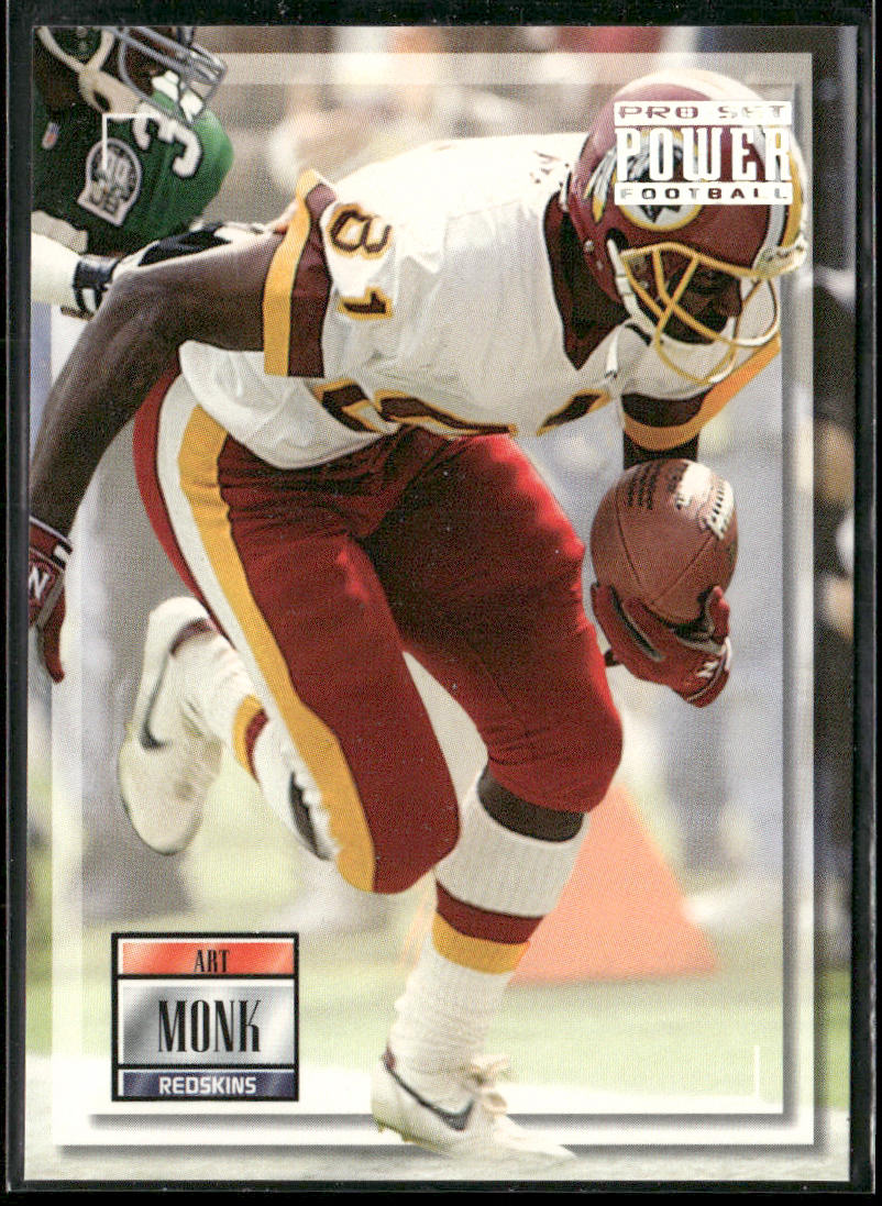 Art Monk 1993 Pro Set Power #81 Washington Redskins