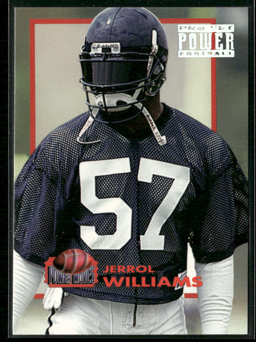Jerrol Williams 1993 Pro Set Power Power Moves #PM26 San Diego Chargers