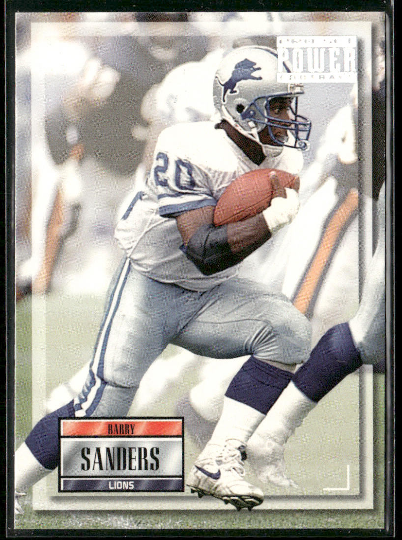 Barry Sanders 1993 Pro Set Power #20 Detroit Lions