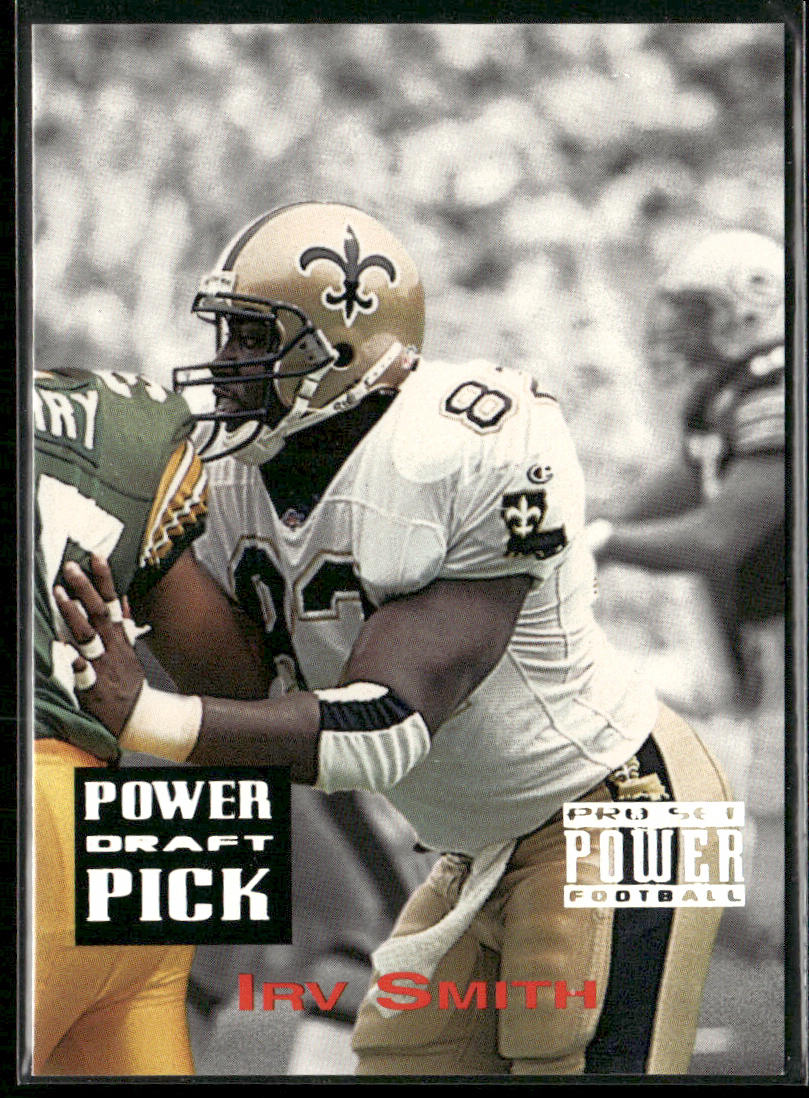 Irv Smith 1993 Pro Set Power Draft Picks #PDP18 New Orleans Saints