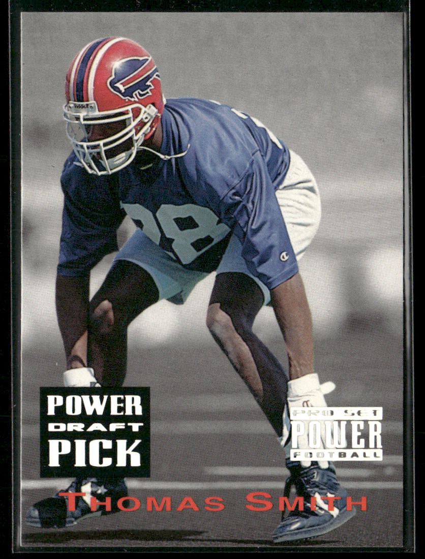 Thomas Smith 1993 Pro Set Power Draft Picks #PDP20b Buffalo Bills