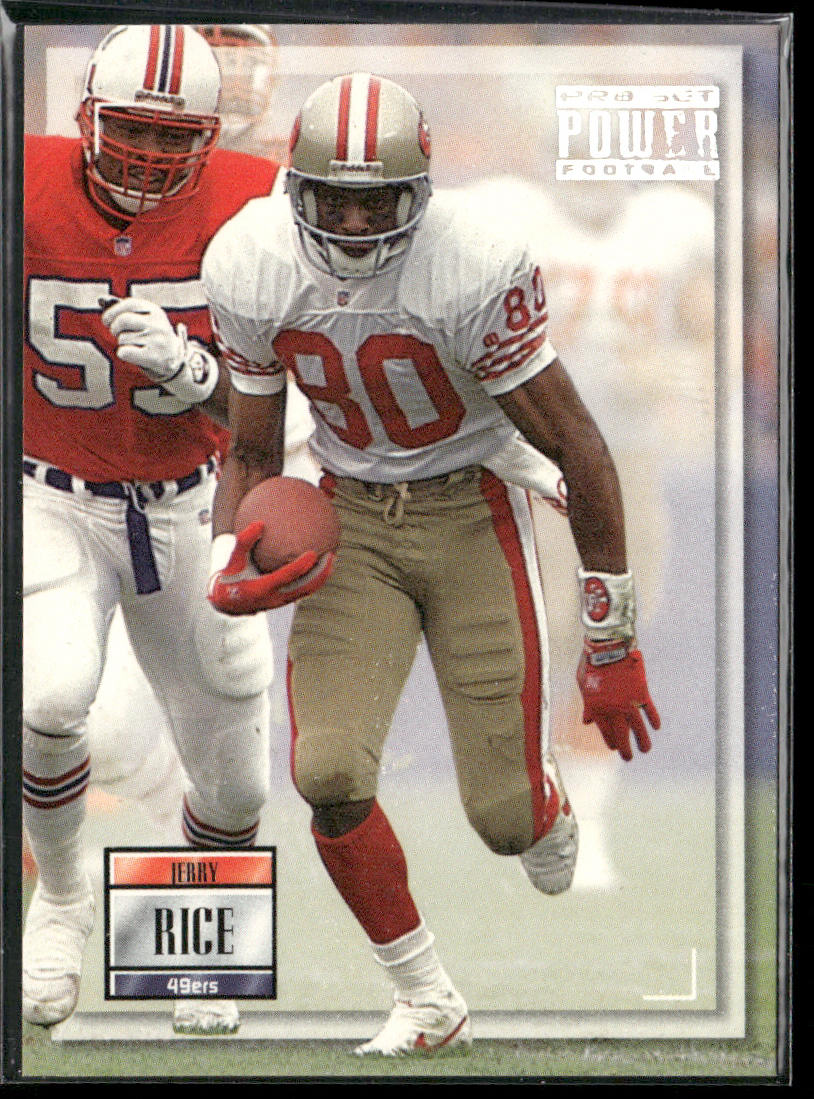 Jerry Rice 1993 Pro Set Power #80 San Francisco 49ers
