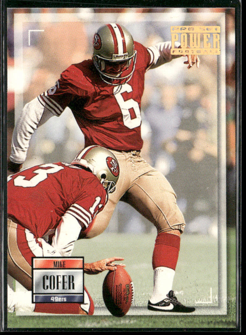 Mike Cofer 1993 Pro Set Power Gold #106 San Francisco 49ers