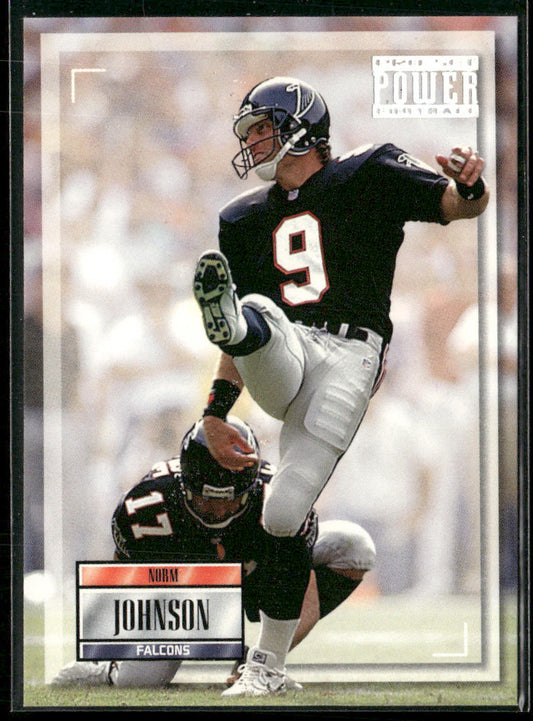 Norm Johnson 1993 Pro Set Power #109 Atlanta Falcons