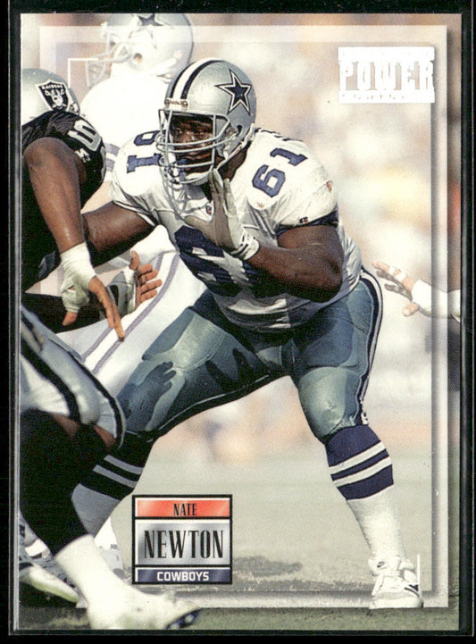 Nate Newton 1993 Pro Set Power #61 Dallas Cowboys