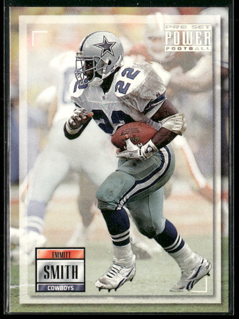 Emmitt Smith 1993 Pro Set Power #22 Dallas Cowboys