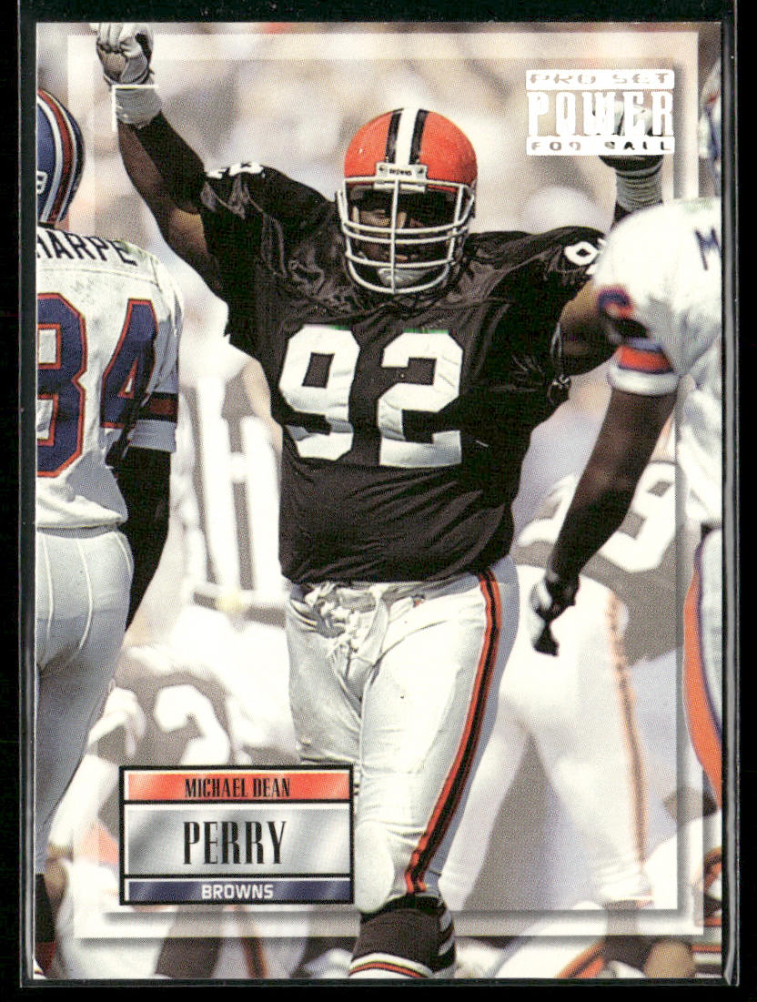 Michael Dean Perry 1993 Pro Set Power #92 Cleveland Browns