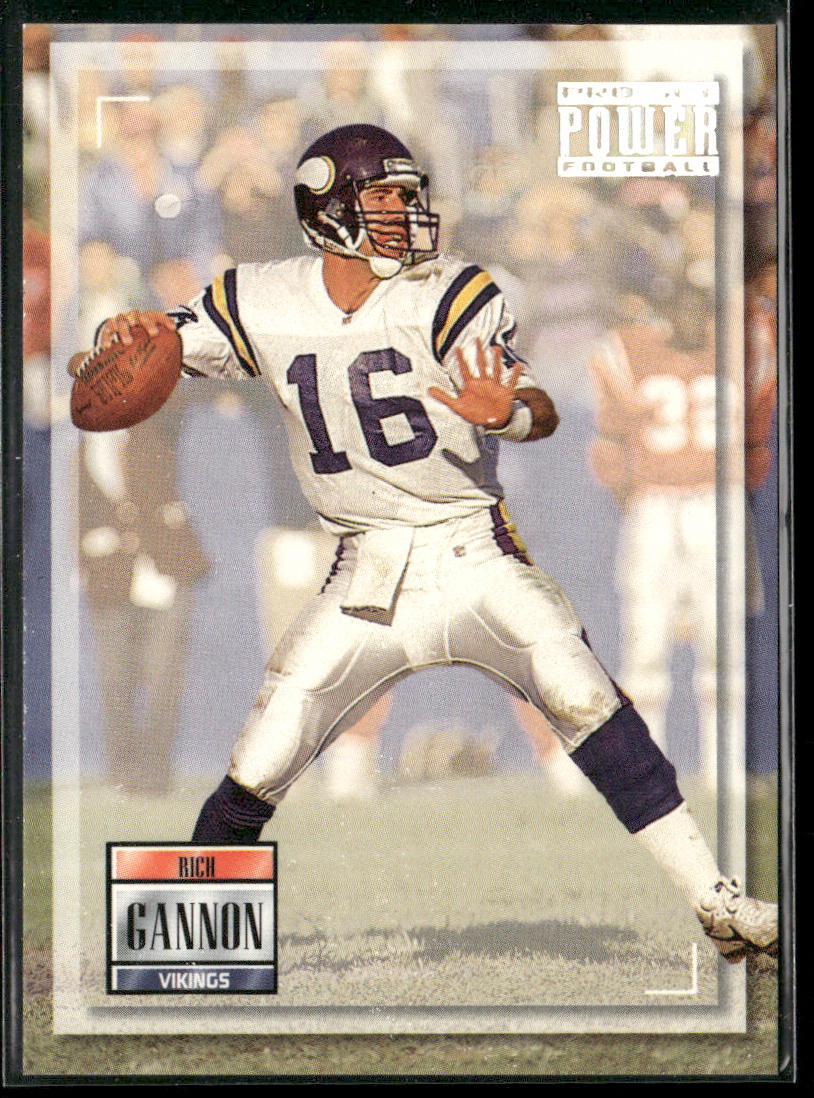 Rich Gannon 1993 Pro Set Power #16 Minnesota Vikings