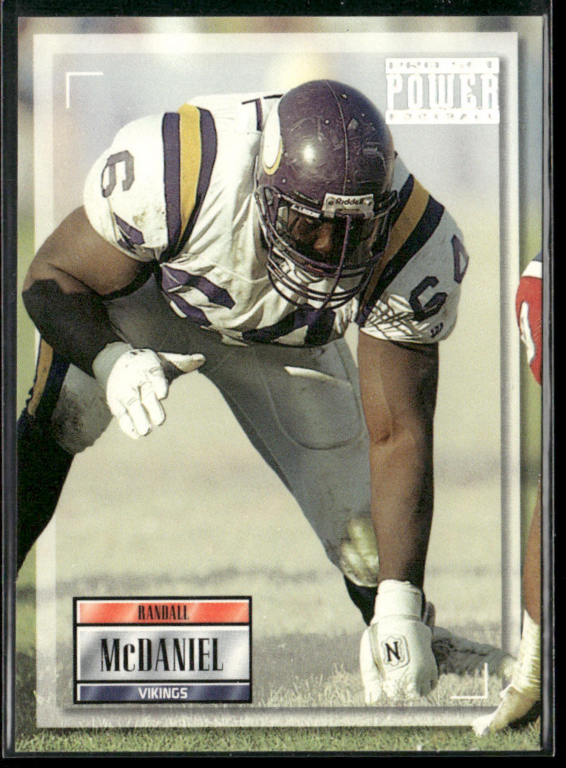 Randall McDaniel 1993 Pro Set Power #64 Minnesota Vikings