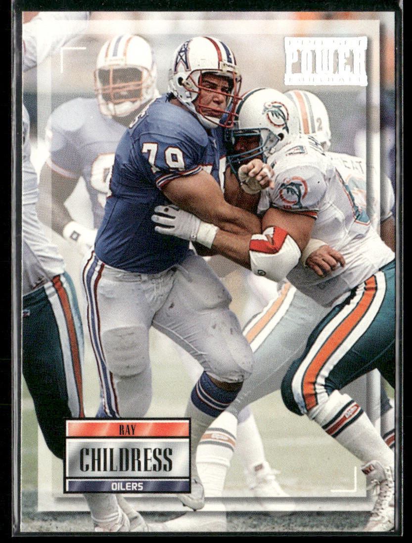 Ray Childress 1993 Pro Set Power #79 Houston Oilers