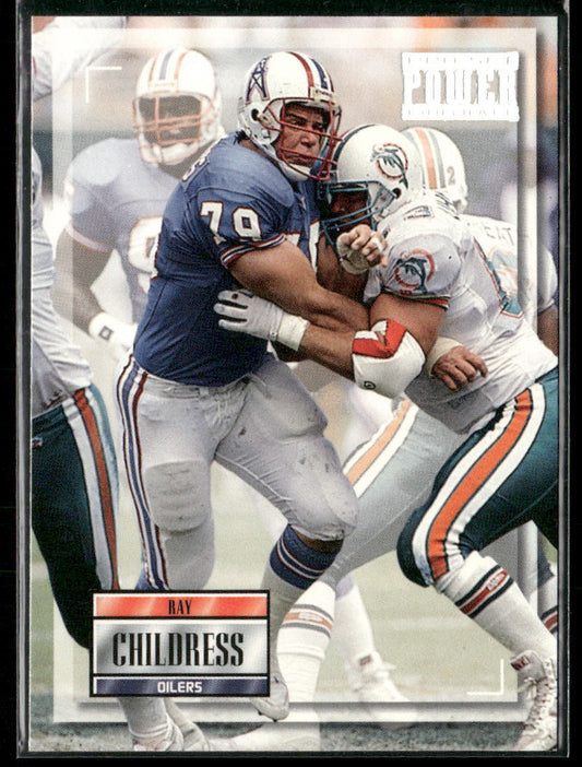 Ray Childress 1993 Pro Set Power #79 Houston Oilers