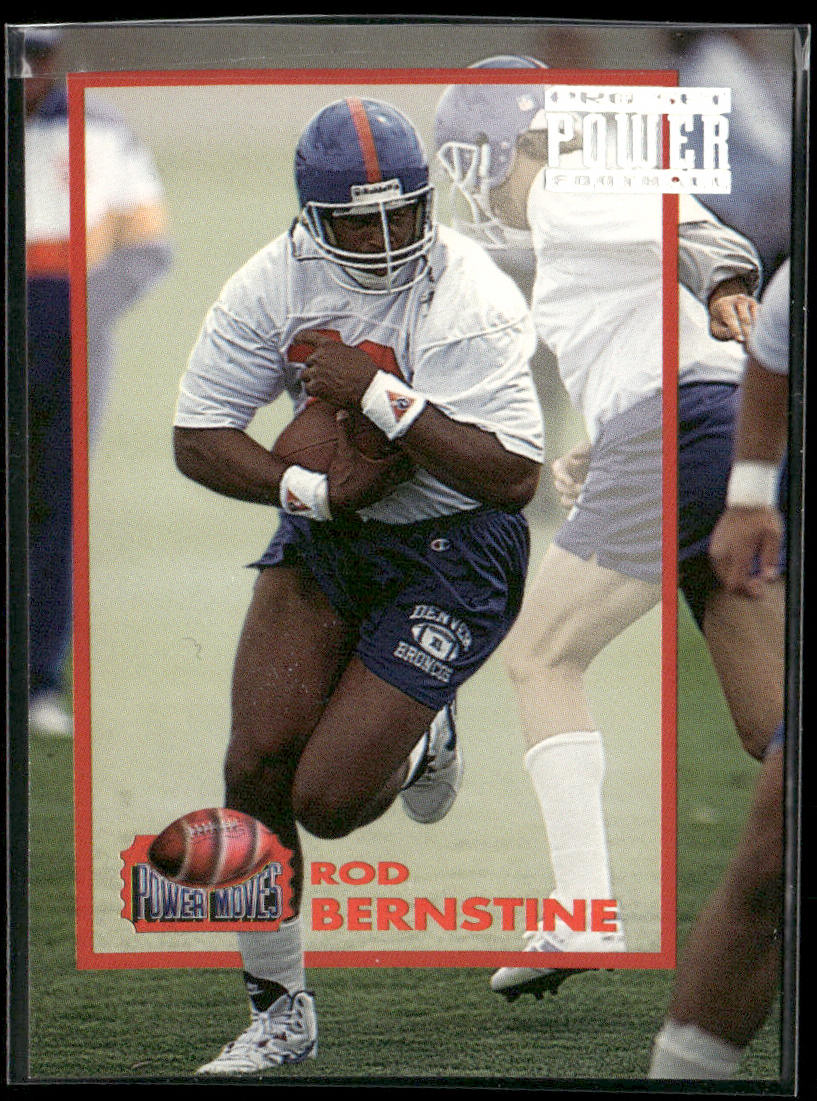 Rod Bernstine 1993 Pro Set Power Power Moves #PM5 Denver Broncos