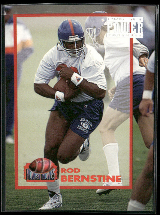 Rod Bernstine 1993 Pro Set Power Power Moves #PM5 Denver Broncos