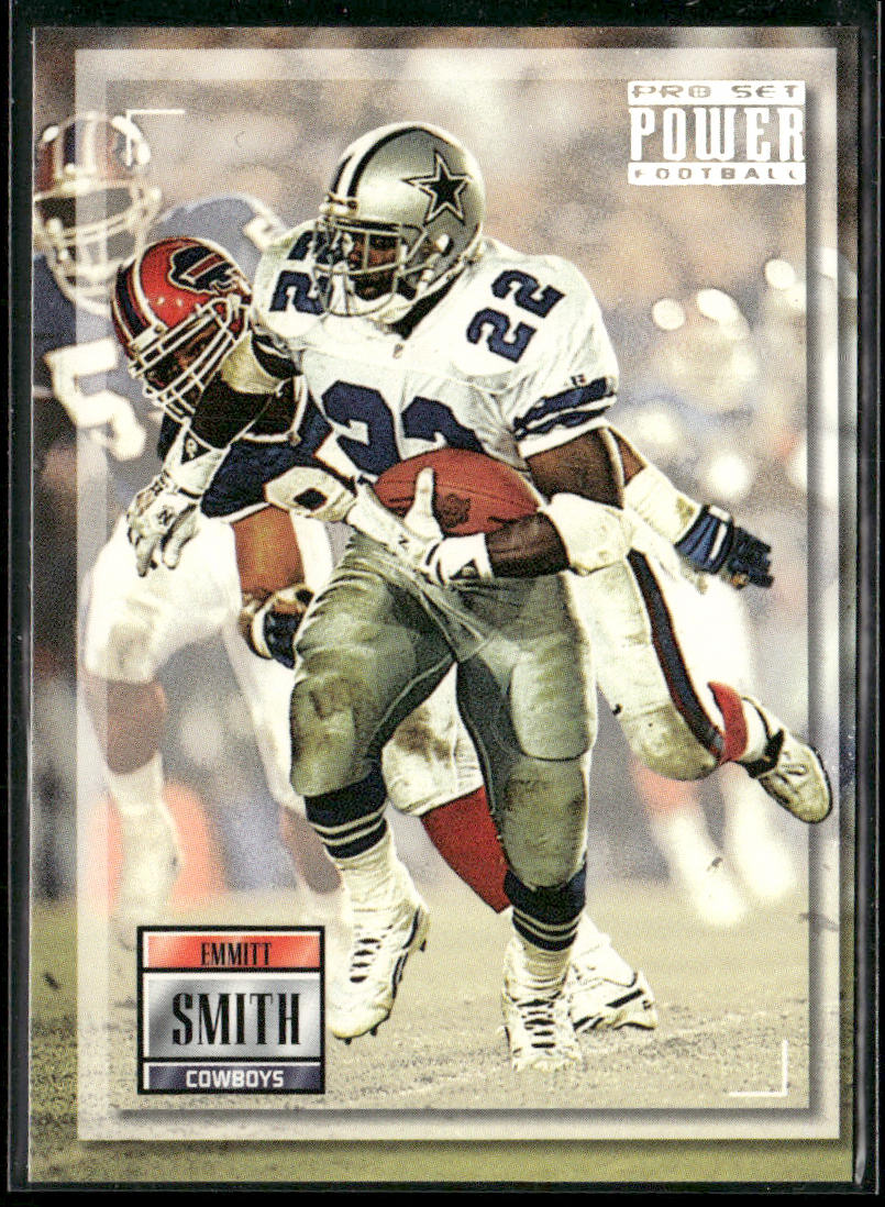 Emmitt Smith 1993 Pro Set Power #100 Dallas Cowboys