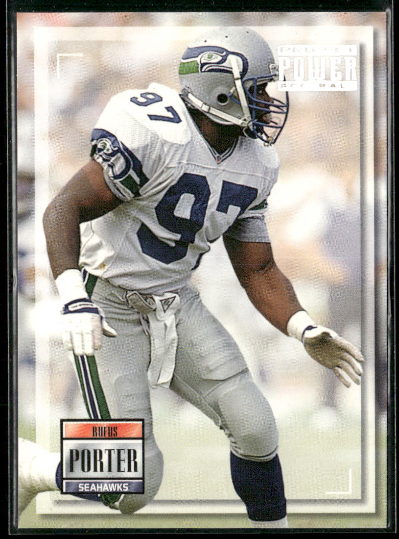 Rufus Porter 1993 Pro Set Power #197 Seattle Seahawks