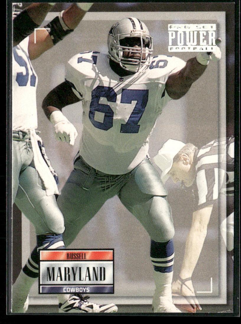 Russell Maryland 1993 Pro Set Power #67 Dallas Cowboys